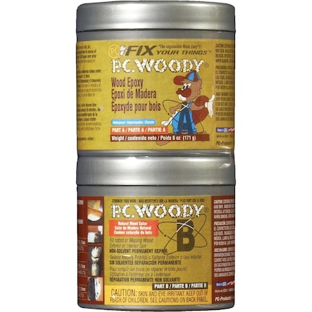 Pc Woody 6 Oz. Epoxy Paste 08333